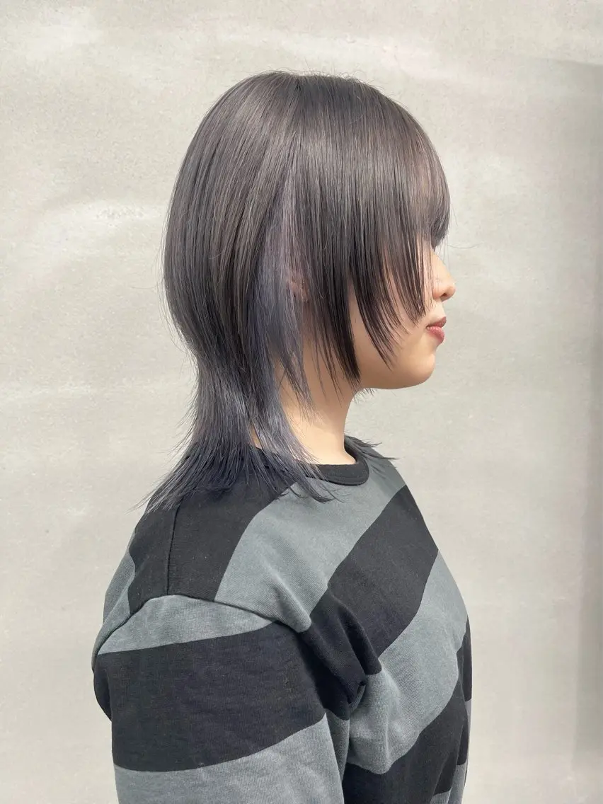 ショート レイヤーカット ウルフカット ウルフレイヤー カット ヘアカラー 柏 ウルフ/レイヤー 田中佐和🐺のヘアスタイル