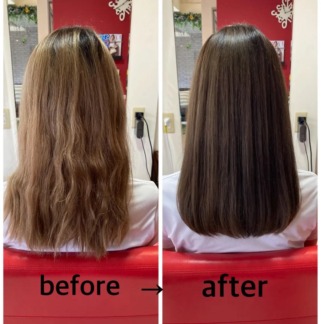 ミディアム 岸本 友子のヘアスタイル
