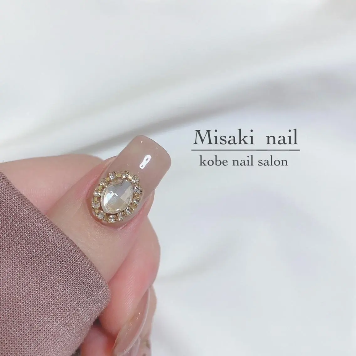 ネイル 韓国ネイル ワンホンネイル ハンドネイル nailsalon miinailsのネイルデザイン