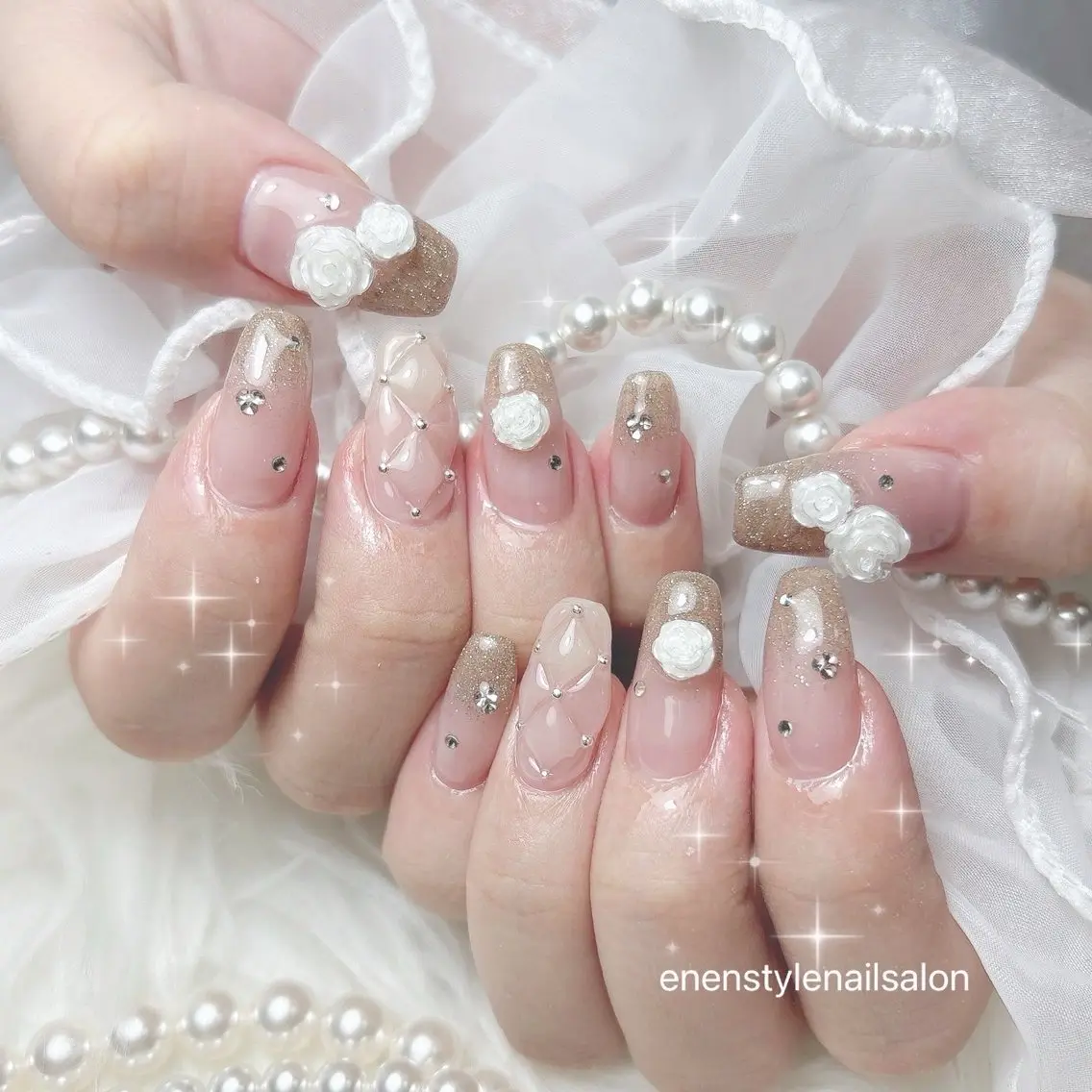 ネイル ハンドネイル 🐾enen style 🐾のネイルデザイン
