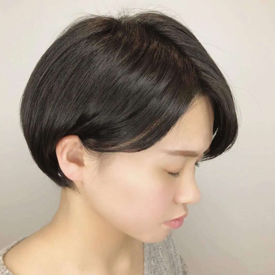 ショート カラー ショートボブ ハンサムショート ボブ ショートヘア 小顔カット 上田 篤史のヘアスタイル