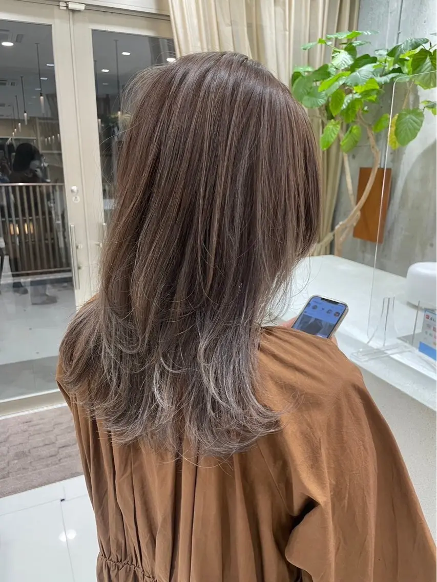セミロング 🦋NIA🦋 SALONECINQのヘアスタイル