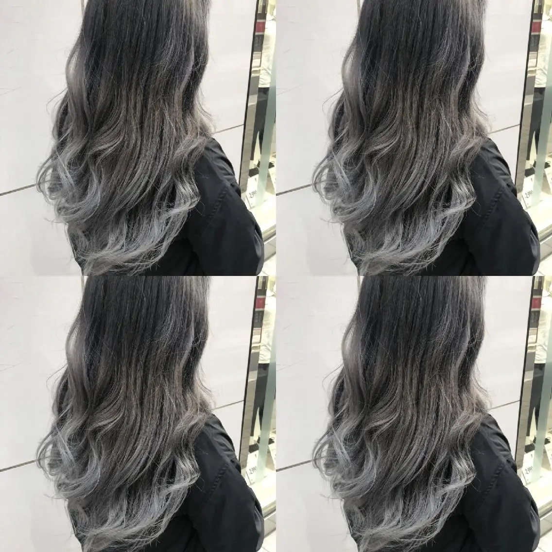 ロング カラー ブリーチ 竹内啓太 ボブのヘアスタイル