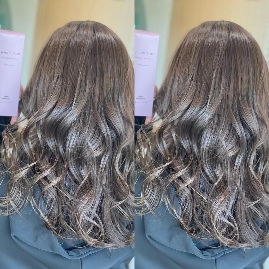 ロング カラー アッシュ ベージュカラー Snaly カラー特化ページのヘアスタイル