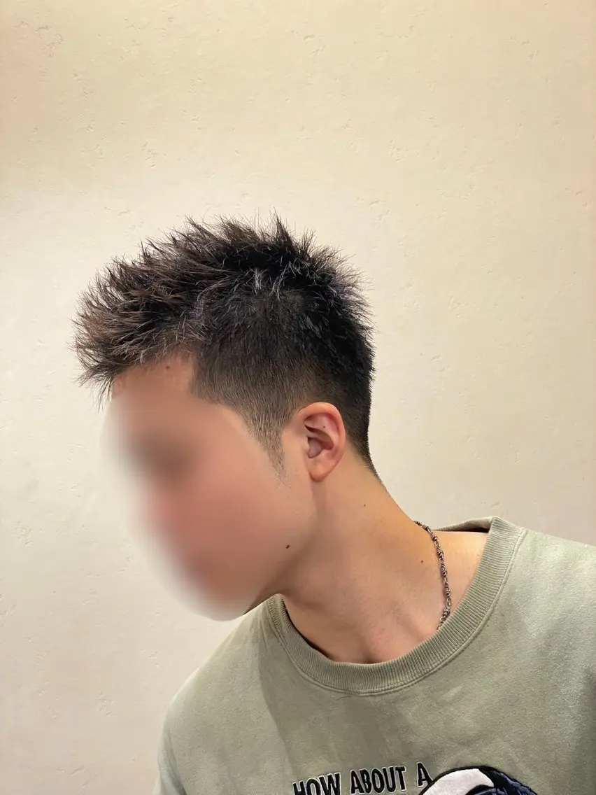 ショート メンズ 永井 景梧のヘアスタイル