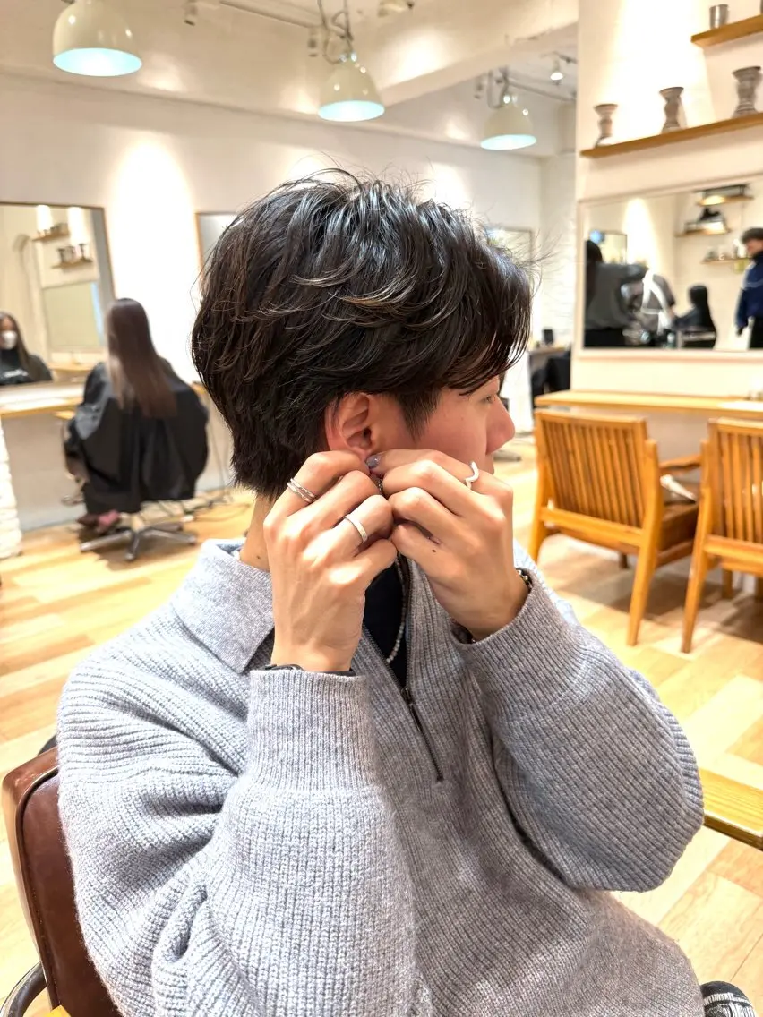 メンズ カット lomalia moekaのヘアスタイル