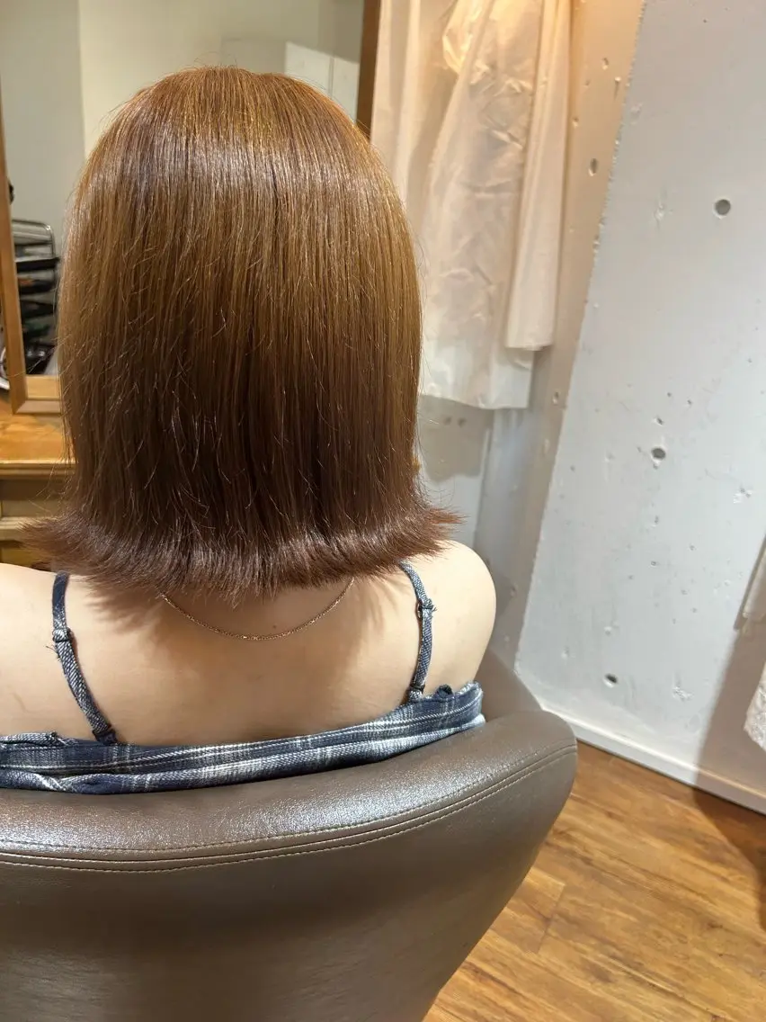 ショート カラー カット ヘアカラー トリートメント ✨髪質改善カラー特化 ✨河本玲奈✨のヘアスタイル