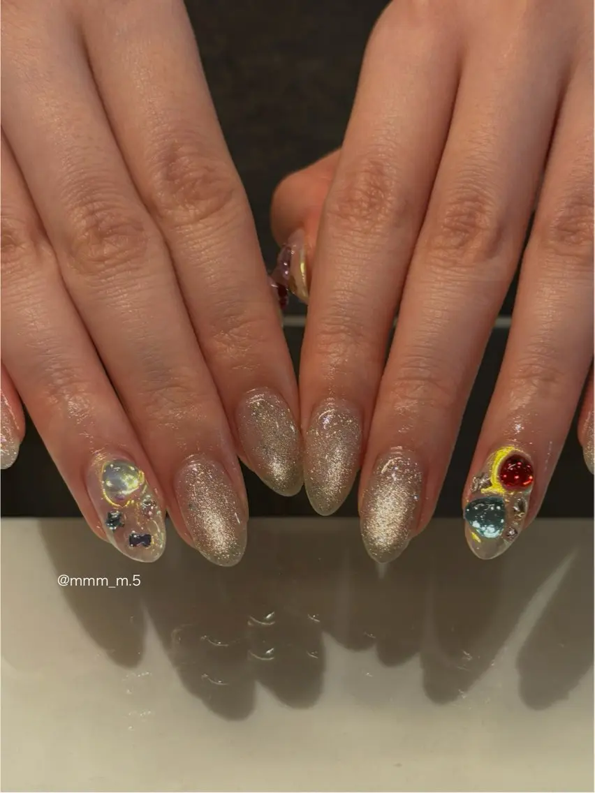 ネイル ハンドネイル もな🌟 パラジェル/自由が丘のネイルデザイン