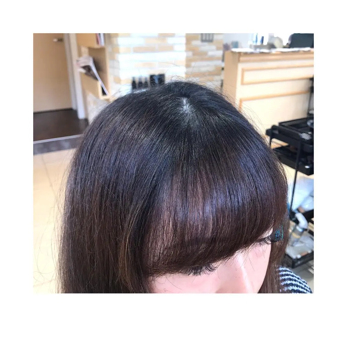 【🧚♂️💡忙しい朝の味方💡🧚♂️】前髪パーマ&前髪カット&キューティクルケア付の写真