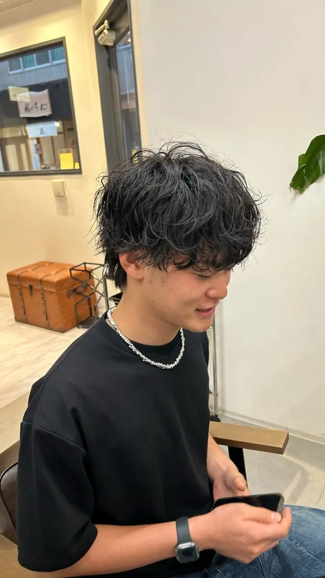 メンズ 上田 克哉のヘアスタイル