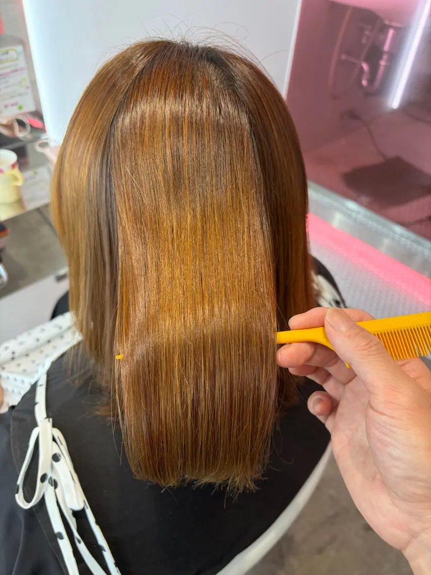 ロング 髪質改善 トリートメント カット ヘアカラー トリートメント 透明感🫶🏻今出 祐樹👍🏻のヘアスタイル