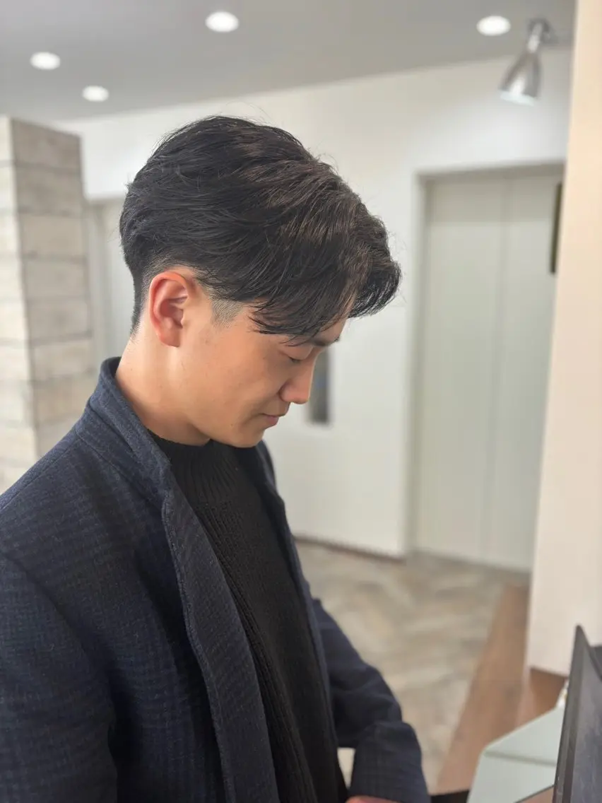 【新規】メンズカット＋シャンプーの写真