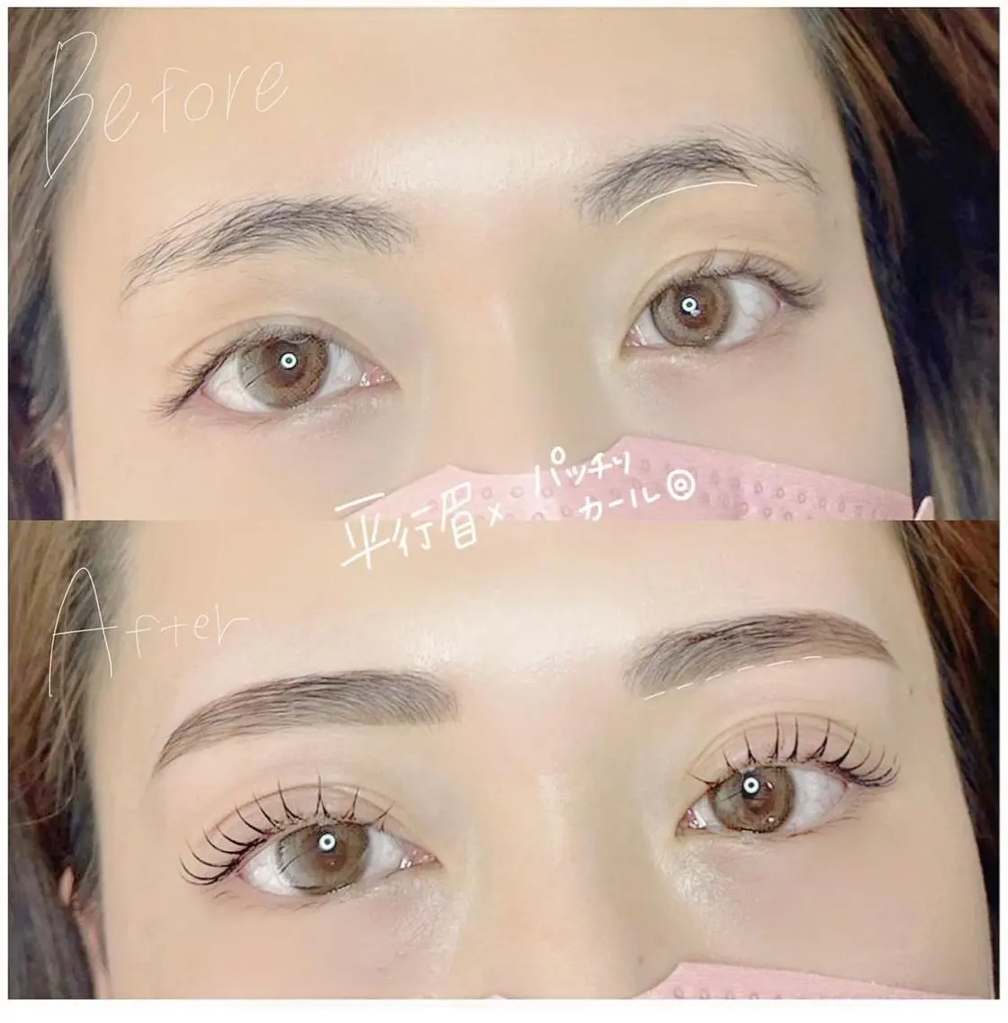 マツエク・マツパ アイブロウ Lily eye and nailのマツエク・マツパデザイン