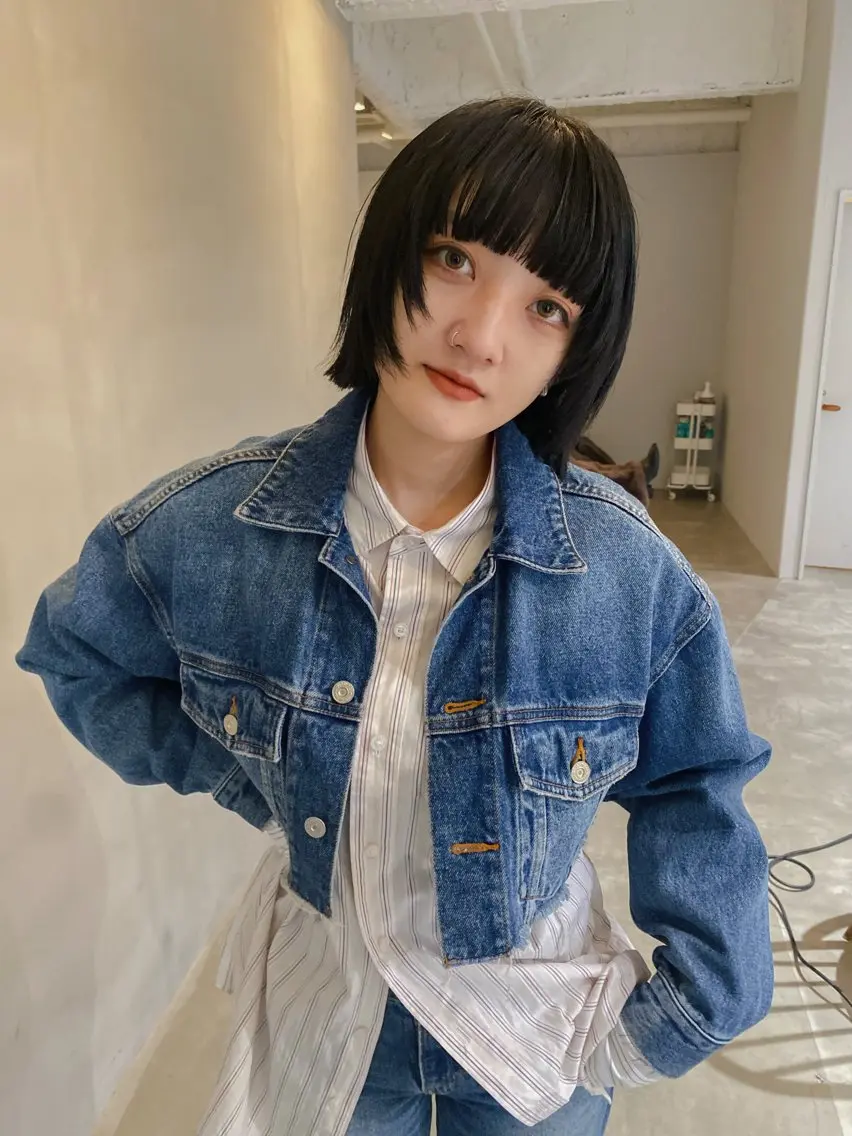 ミディアム カラー uta ウタのヘアスタイル