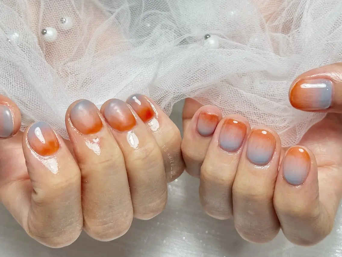 ネイル キラキラネイル マグネットネイル 持ち込み シンプルネイル ハンドネイル フットネイル ハンドケア TS. nails___のネイルデザイン