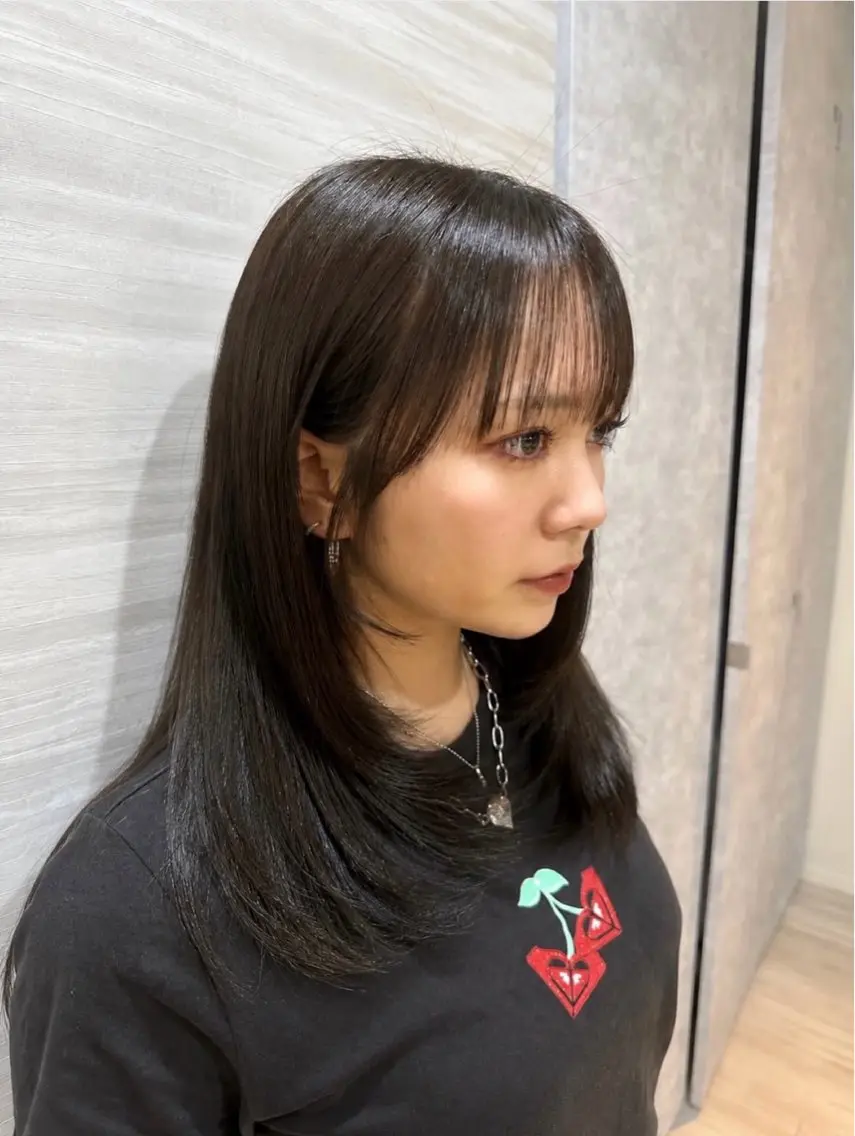ミディアム ✂︎ mina✂︎のヘアスタイル