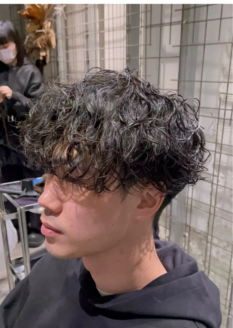 パーマ メンズ メンズパーマ カット パーマ UMM daichi メンズパーマのヘアスタイル