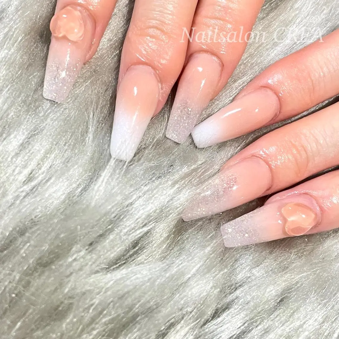 ネイル ハート NailSalon CREAのネイルデザイン