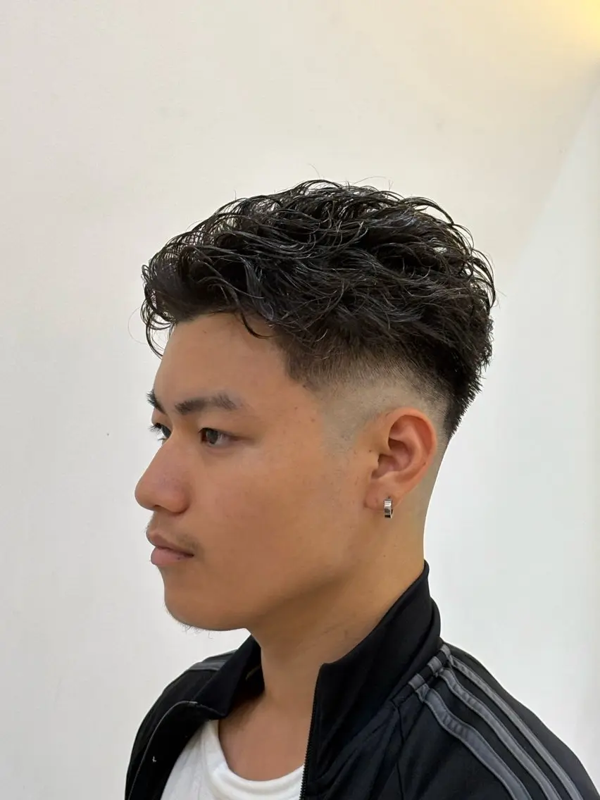 パーマ メンズ カット パーマ 🔥メンズ特化🔥 短髪パーマzionのヘアスタイル