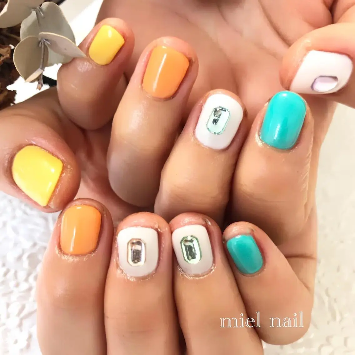 ネイル ハンドネイル miel nailのネイルデザイン