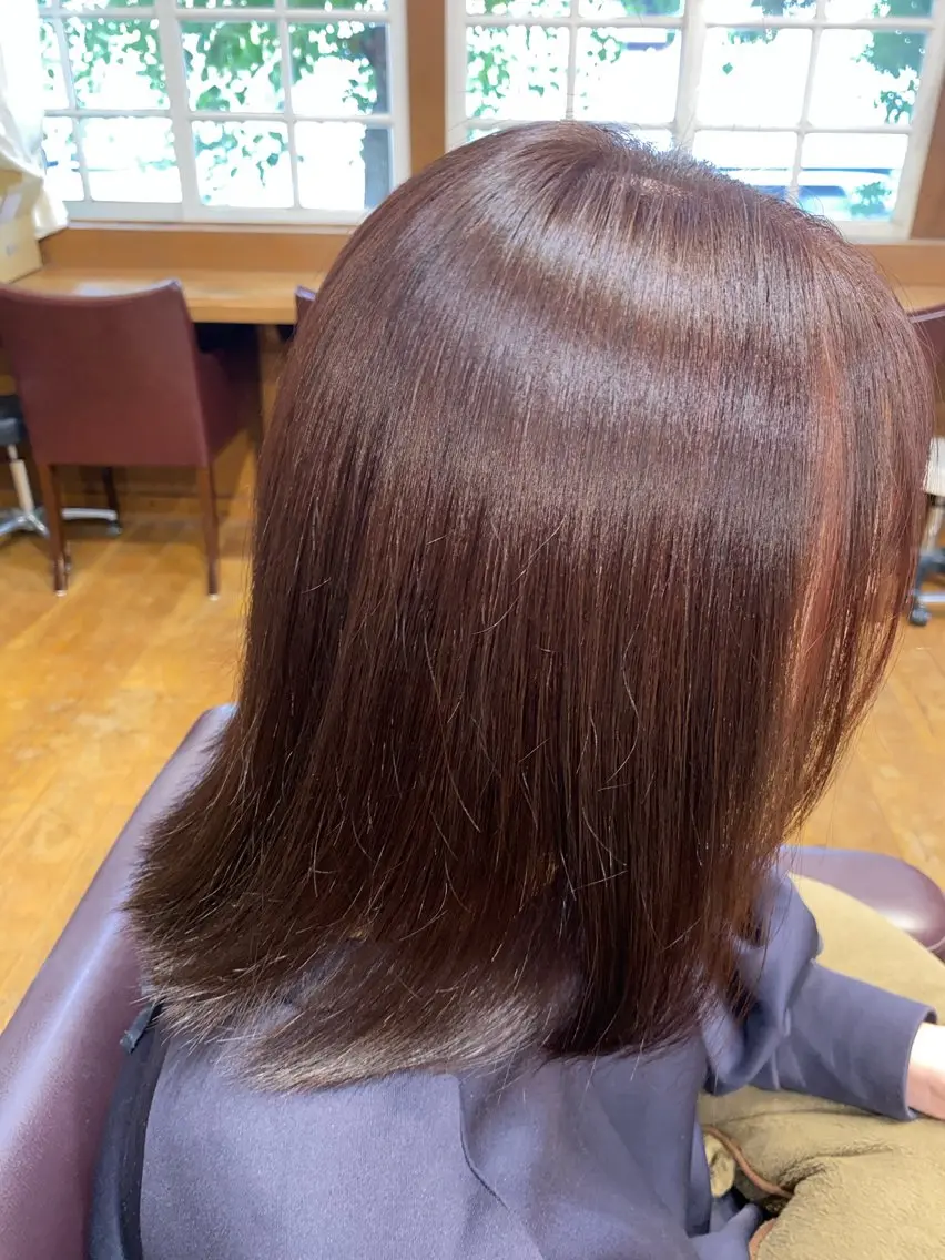 ミディアム カラー 有田 隼のヘアスタイル