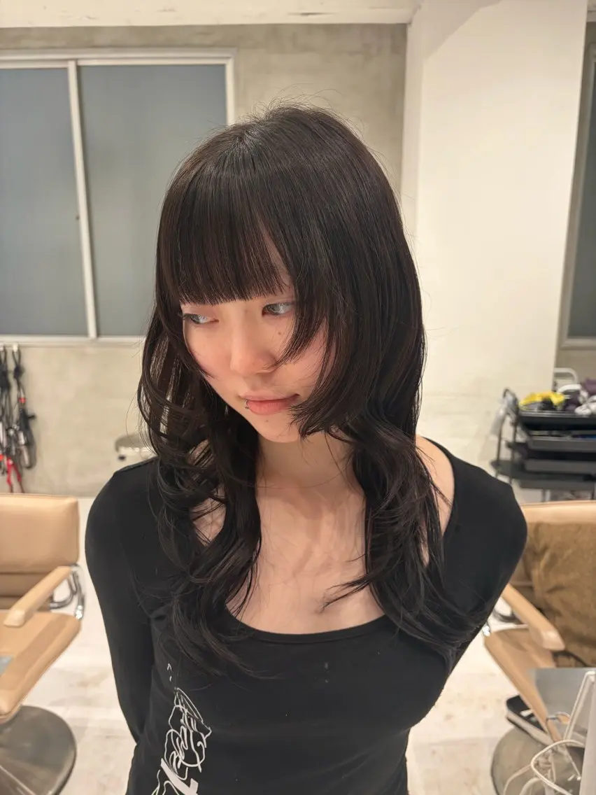 ロング 透明感カラー✮*｡ﾟ ayunaのヘアスタイル