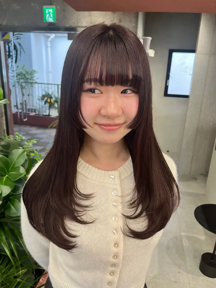 ロング カラー 池袋/うる艶カラー/ SAKAI🍃🤍のヘアスタイル