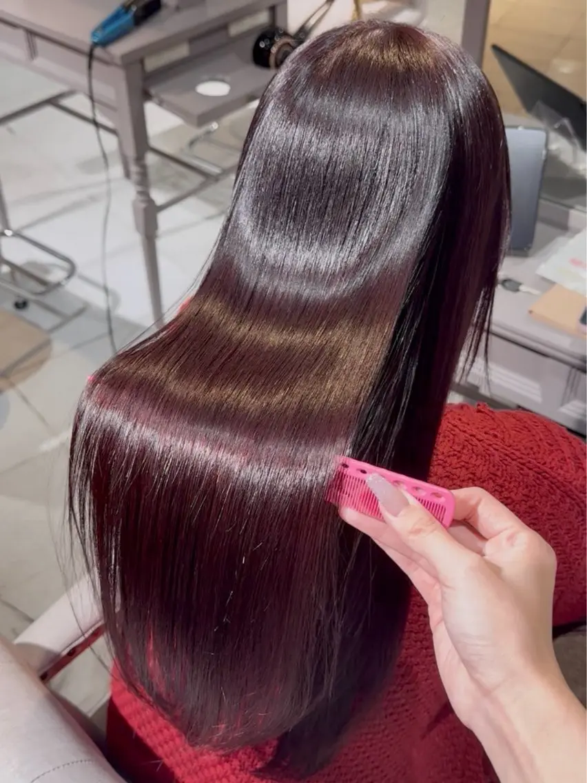 カラー ヘアカラー 北千住 髪質改善 鈴木 愛笑のヘアスタイル