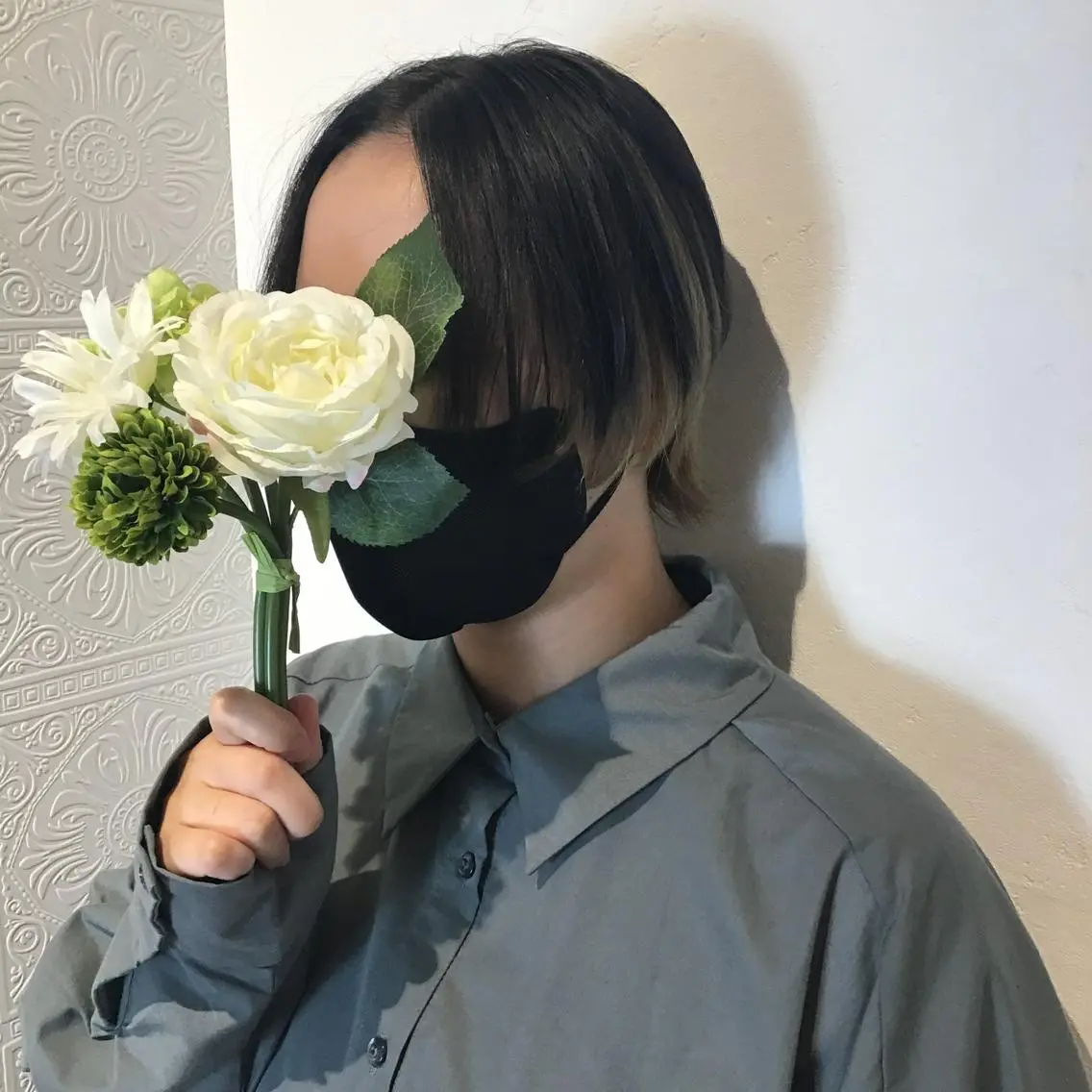 ショート 外ハネヘア ウルフカット ヘアカラー やまぐち まりんのヘアスタイル
