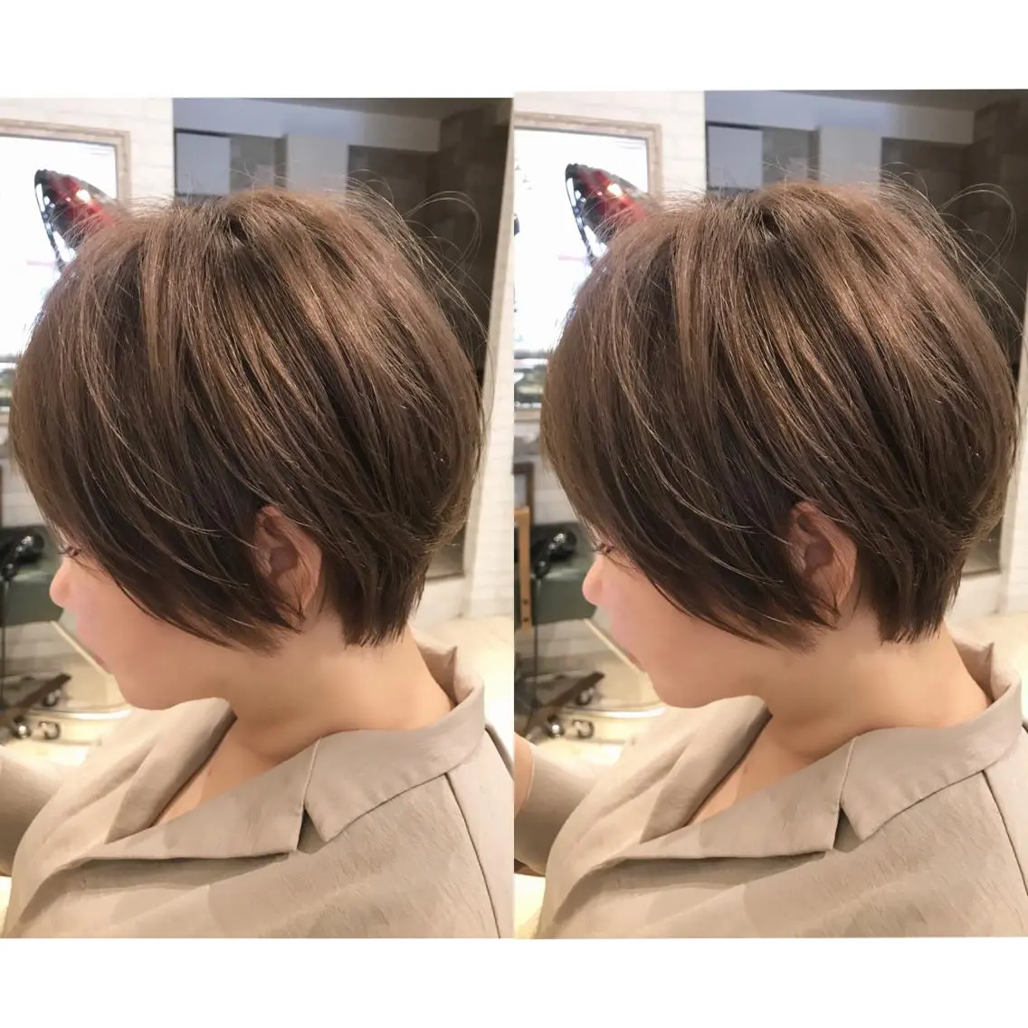 ショート drop/鶴見 /西巻大のヘアスタイル