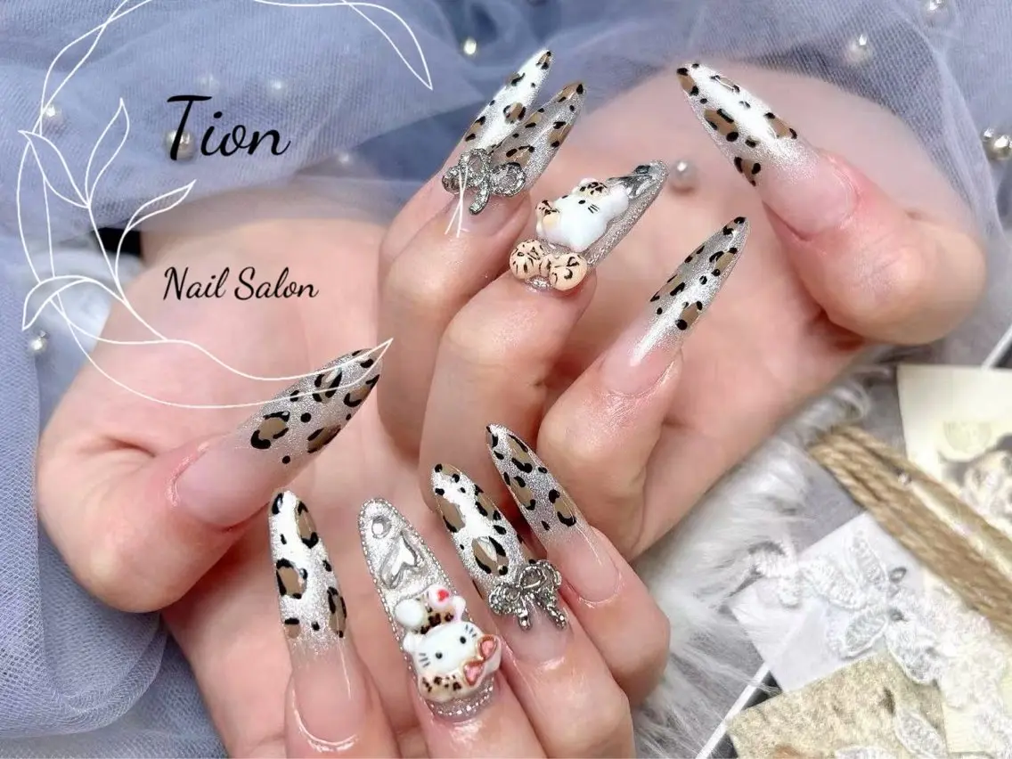 ネイル チークネイル 長さ出し フットネイル フレンチネイル ジェルネイル Nailsalon Tion武蔵小杉店のネイルデザイン