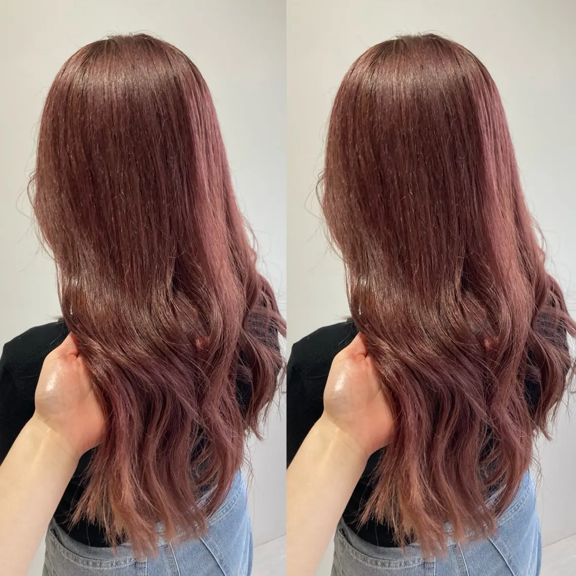 セミロング み うのヘアスタイル