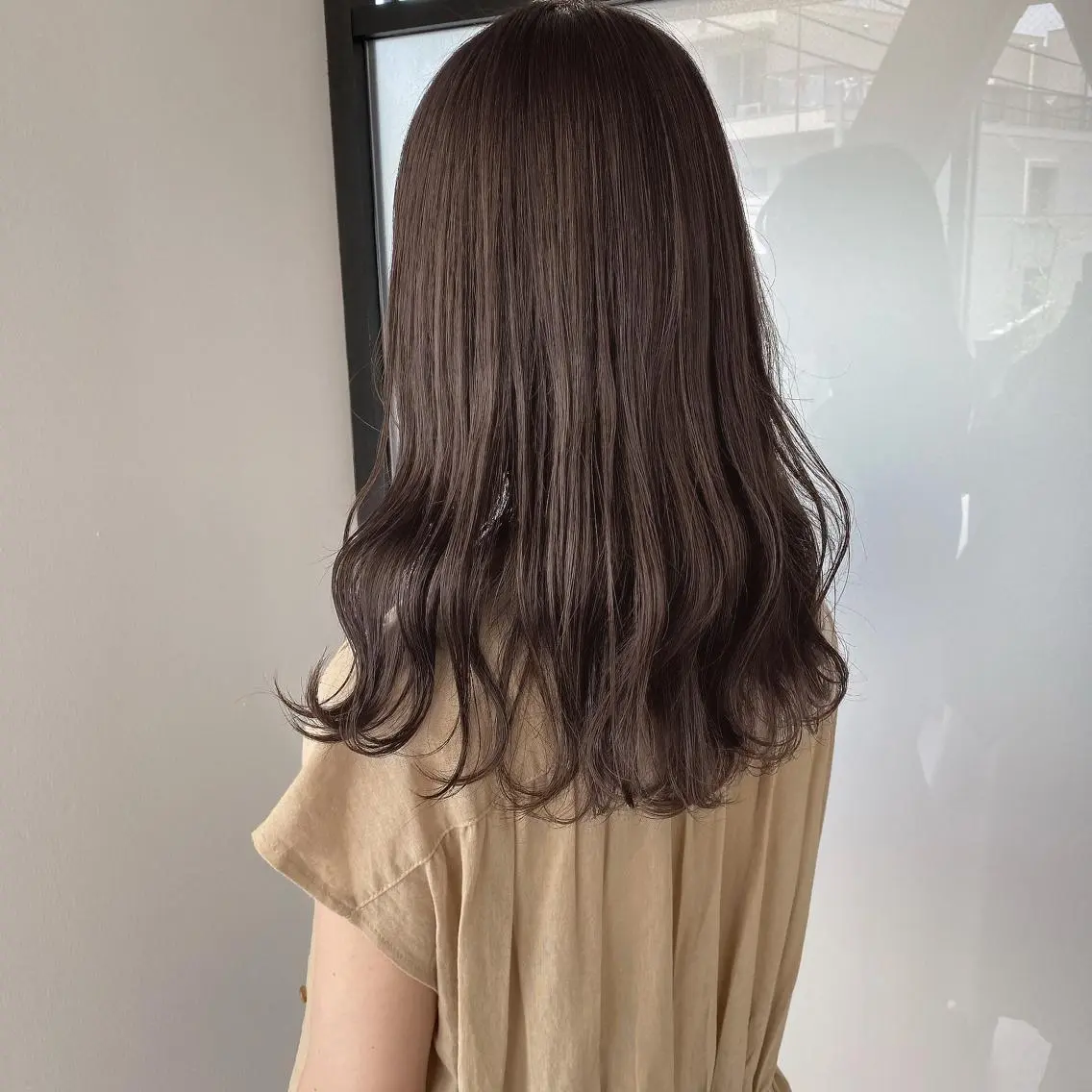 セミロング カラー カット ヘアカラー マンツーマン半個室 tamuraのヘアスタイル