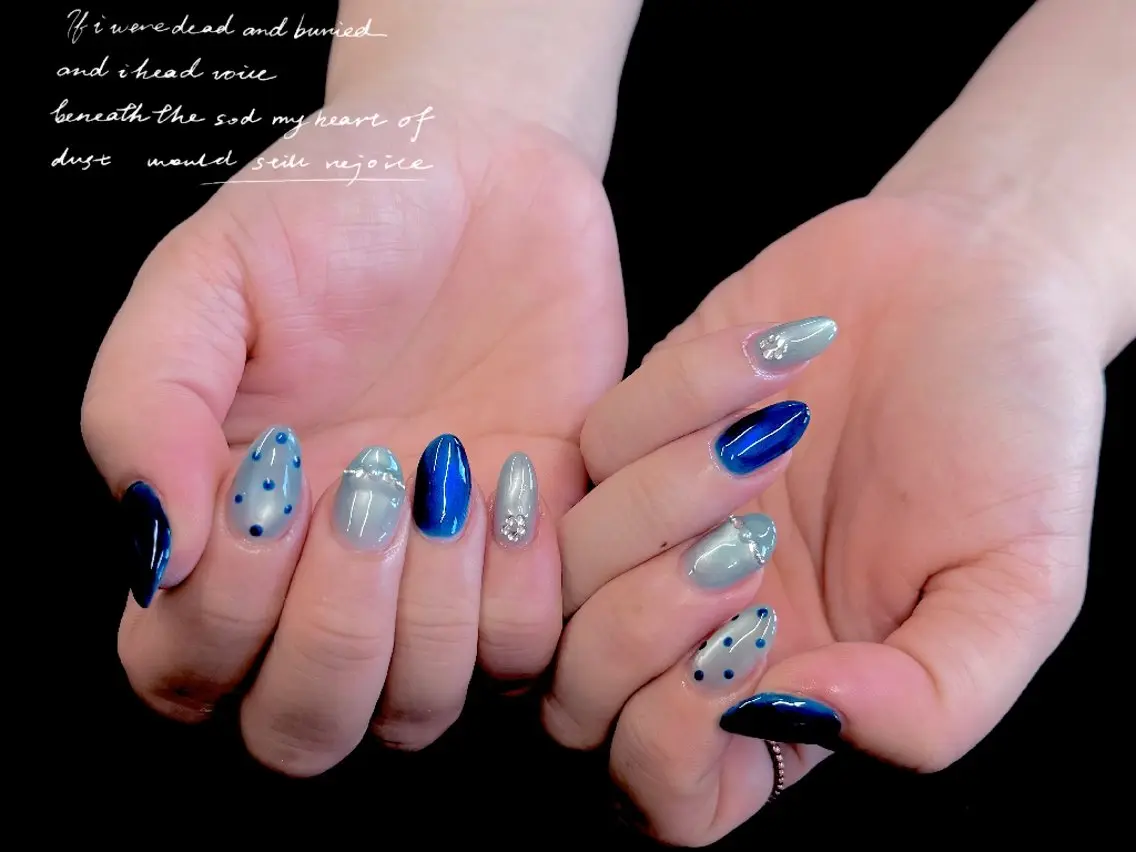 ネイル ハンドネイル 💜MIYA nail鶴見店のネイルデザイン