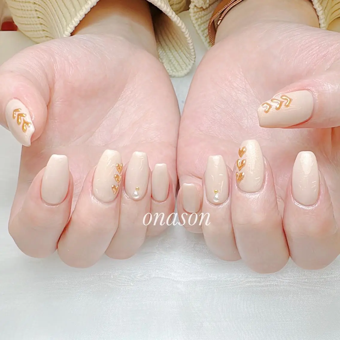ネイル ハンドネイル Onason NailSalonのネイルデザイン