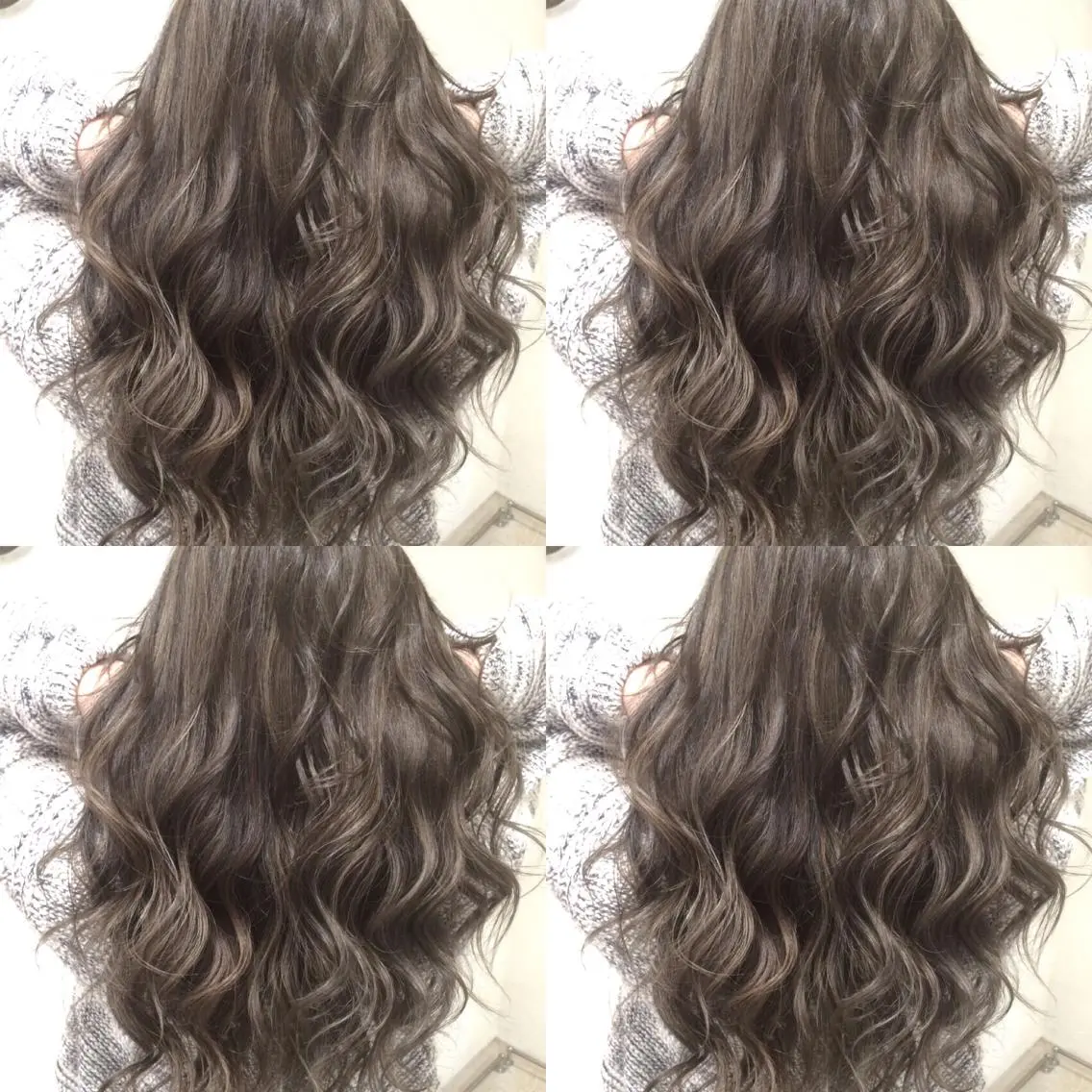 ロング カラー ハイライトカラー 3Dハイライト ハイライト ヘアカラー トリートメント 井上 一平のヘアスタイル