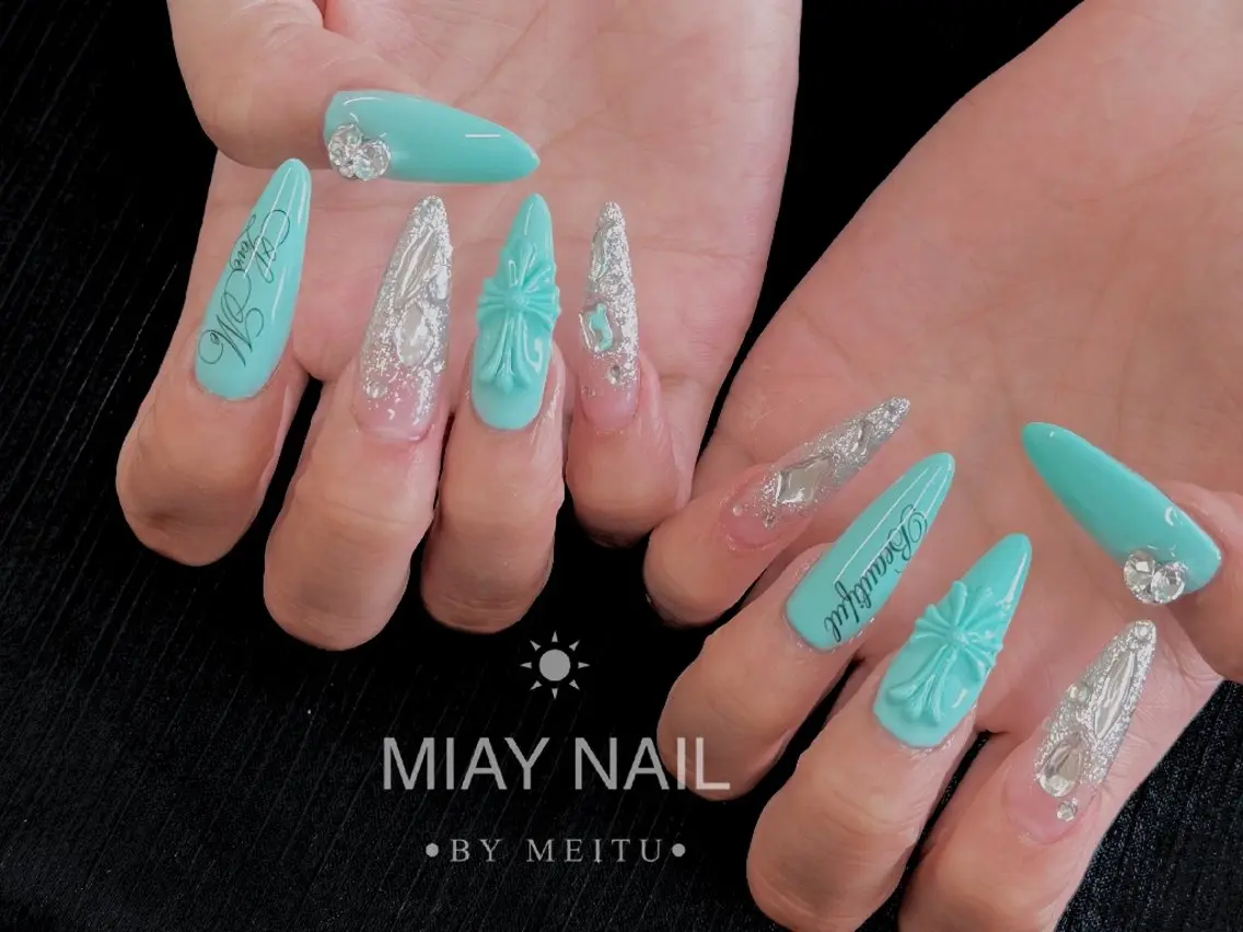 ネイル ハンドネイル 💜MIYA nail鶴見店のネイルデザイン