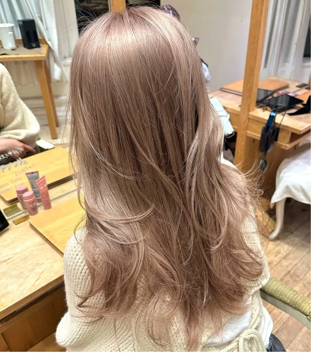 ロング きょうか✨ ブリーチモデル募集中のヘアスタイル