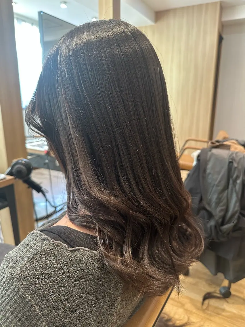 セミロング パーマ カット パーマ トリートメント ✨✂️Nori ✂️✨のヘアスタイル