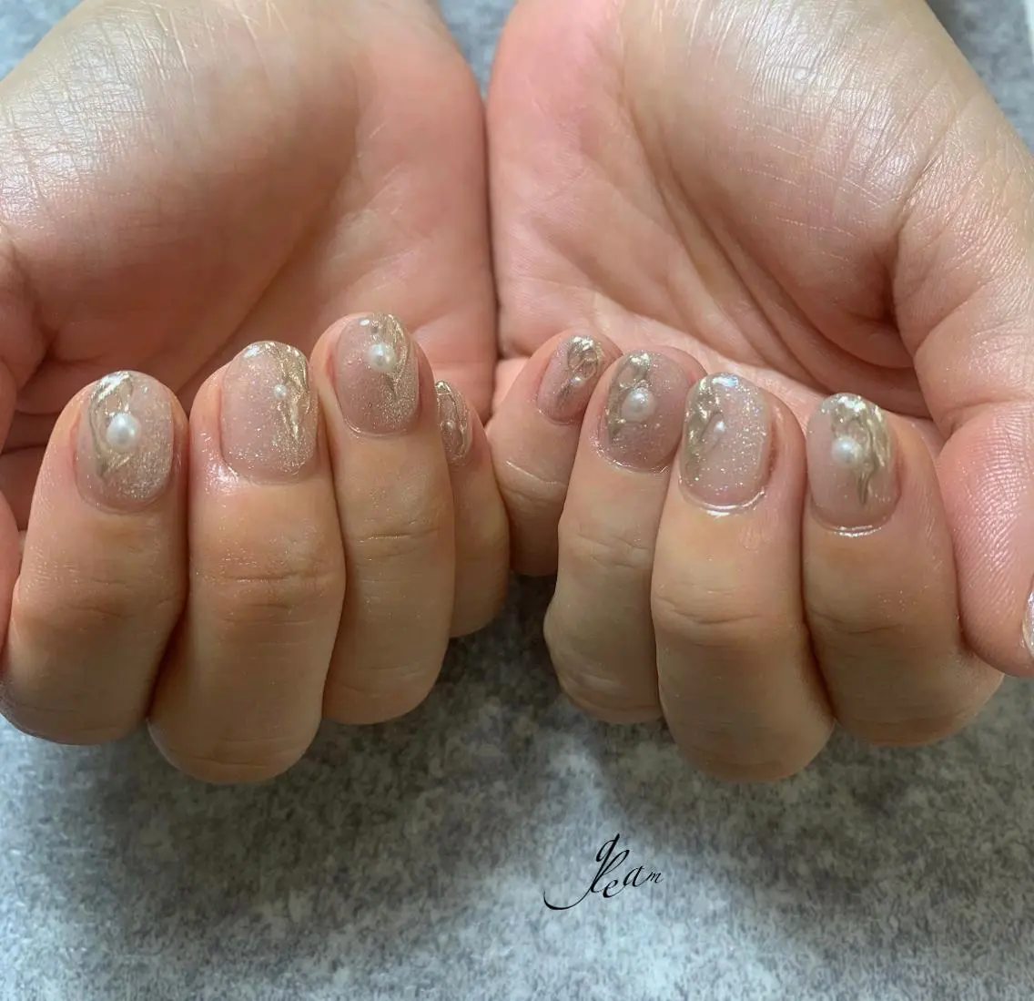 ネイル ハンドネイル gleam✴︎ sayakaのネイルデザイン