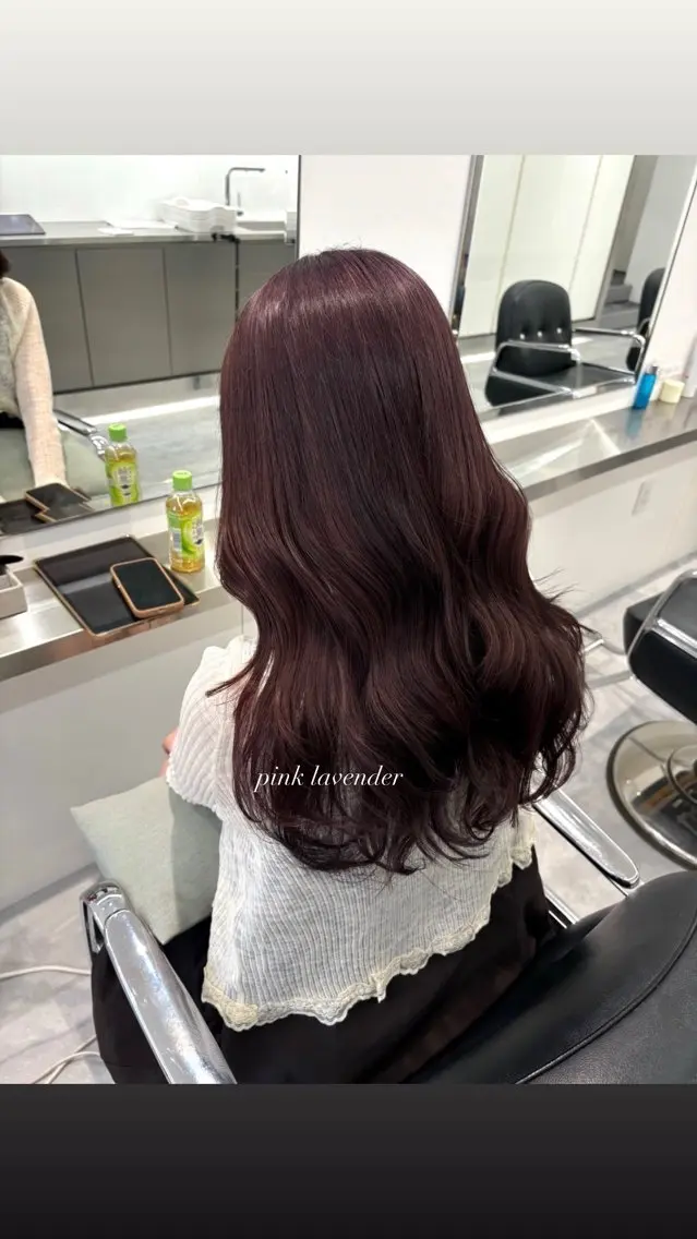ロング ParveMix🫧 宮﨑 梨里のヘアスタイル