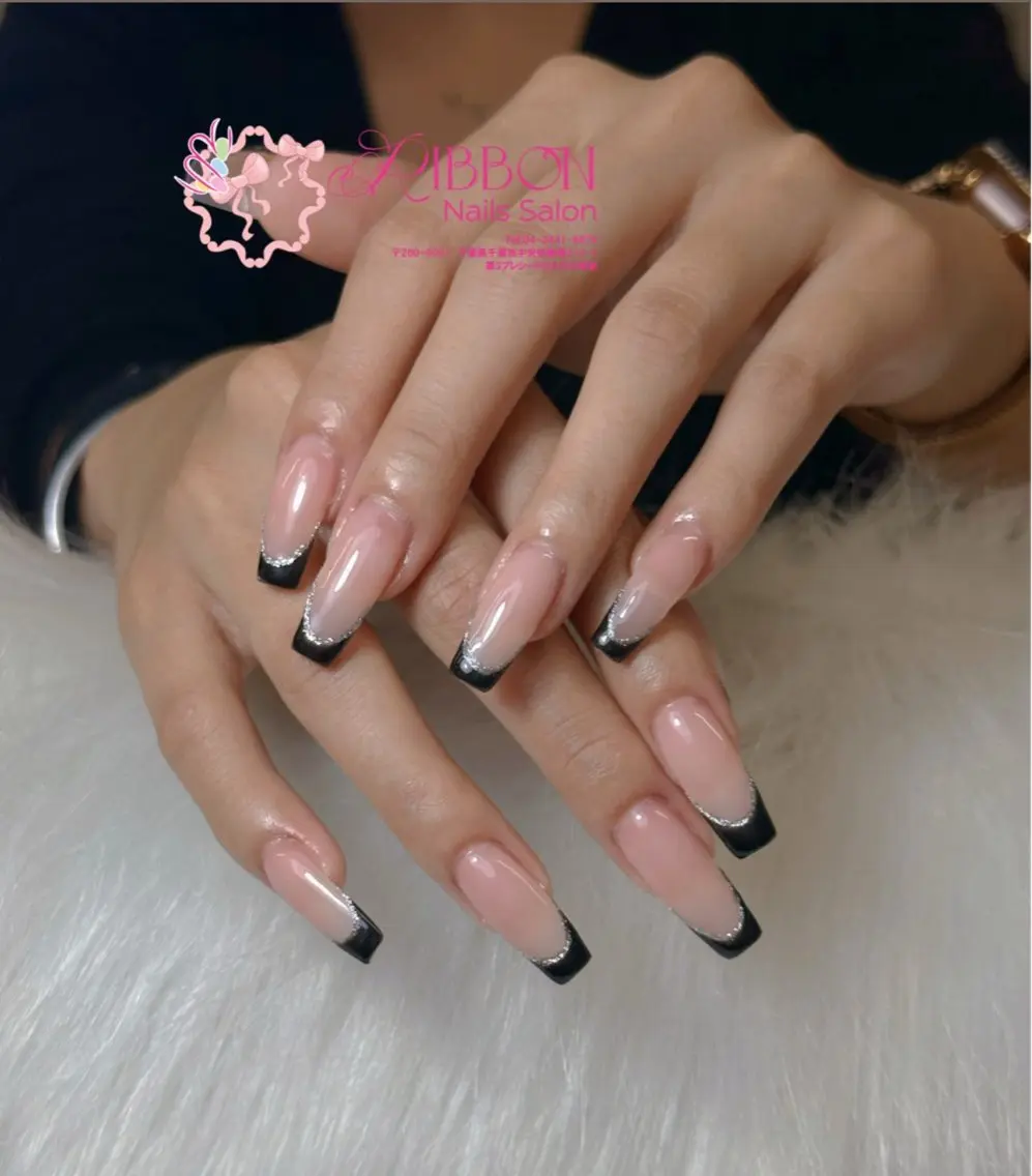 ネイル フレンチネイル ジェルネイル マグネットネイル 持ち込み ニュアンスネイル ハンドネイル Nami nailのネイルデザイン