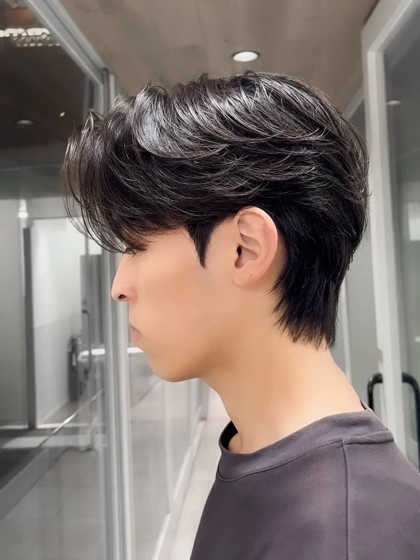 パーマ メンズ メンズパーマ 縮毛矯正 土田 啓太のヘアスタイル