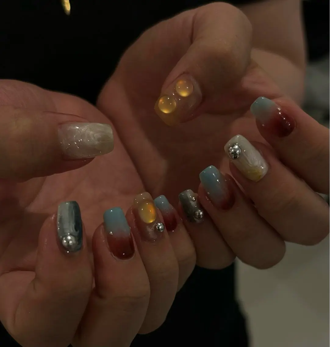 ネイル ハンドネイル mira☼ 𐦍 ☼ nailのネイルデザイン