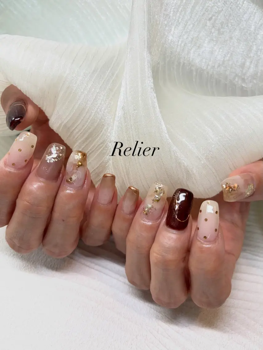 ネイル ハンドネイル Relier ルリエ ayakaのネイルデザイン