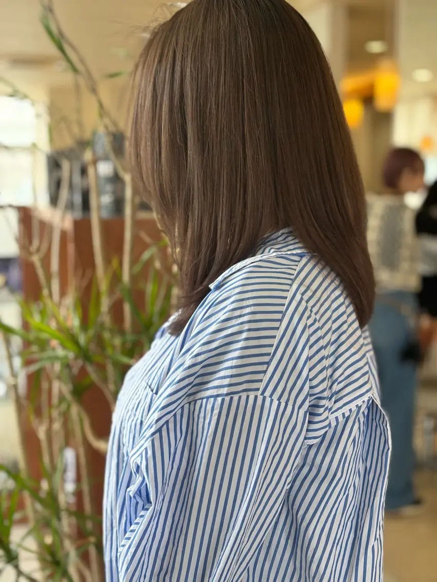 カラー 💖改善カラー 板倉百花💖のヘアスタイル