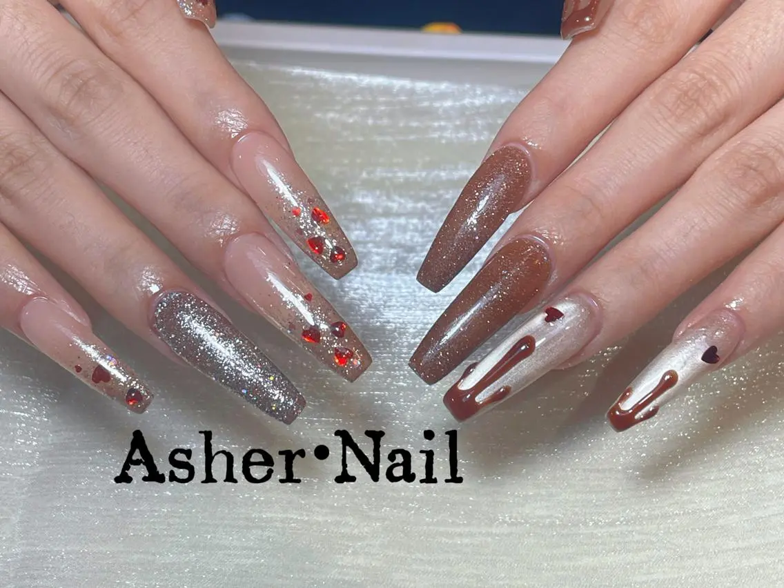 ネイル ハンドネイル ハンドケア Asher _Nailのネイルデザイン