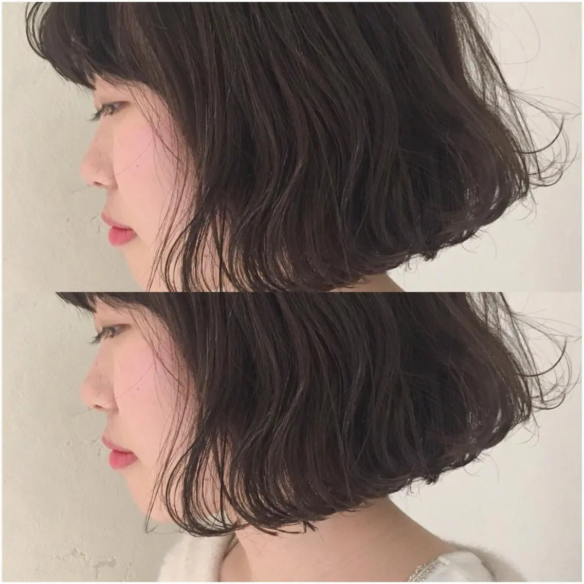 ショート カラー ダークグレー ダークグレージュ グレージュ ボブ circus by KENJE 町田店のヘアスタイル