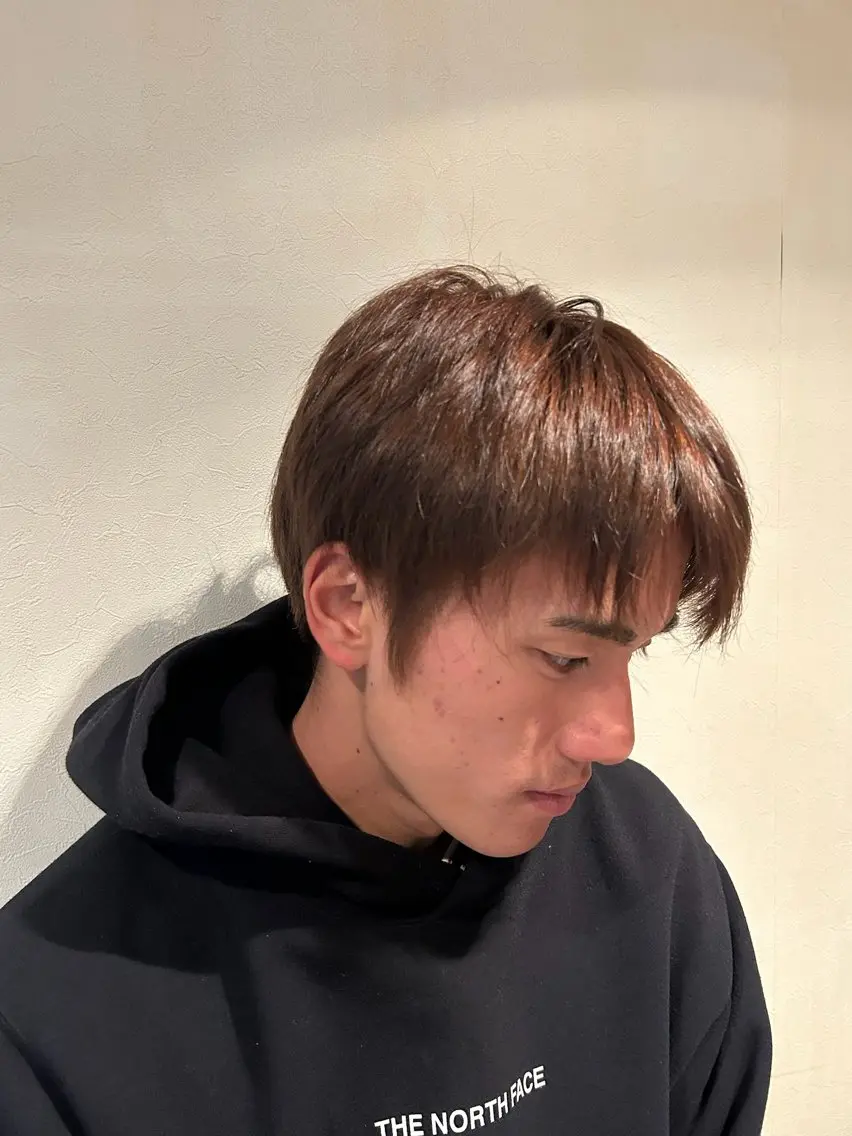 カラー 濵嶋 叶帆のヘアスタイル