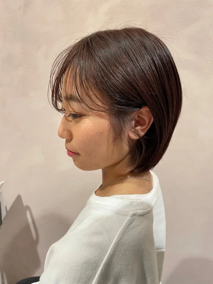 ショート ショートボブ ボブ ショートヘア 八杉 佳澄のヘアスタイル